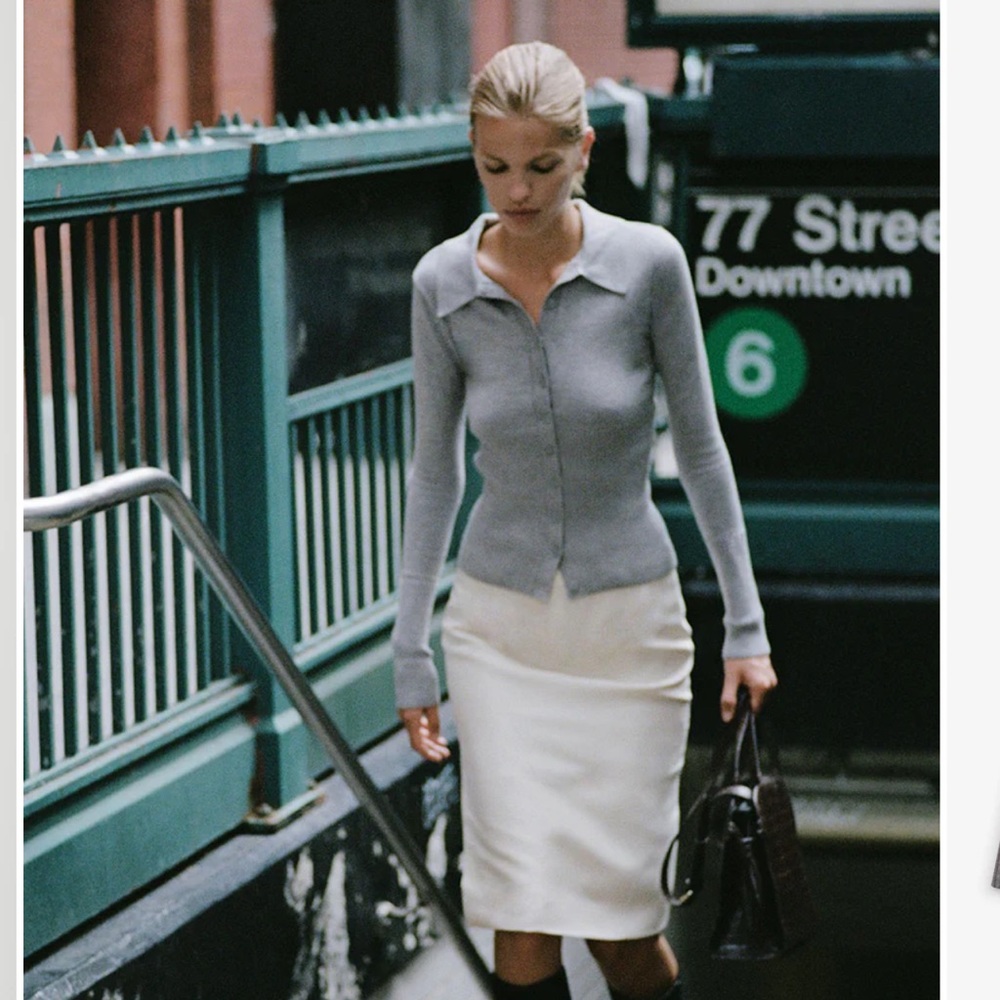 Brooks Button Up Sweater